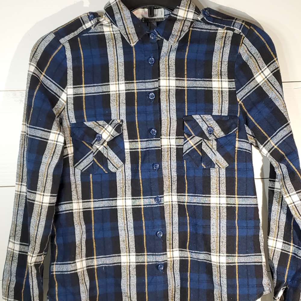 Youth Small- Love Tree Flannel